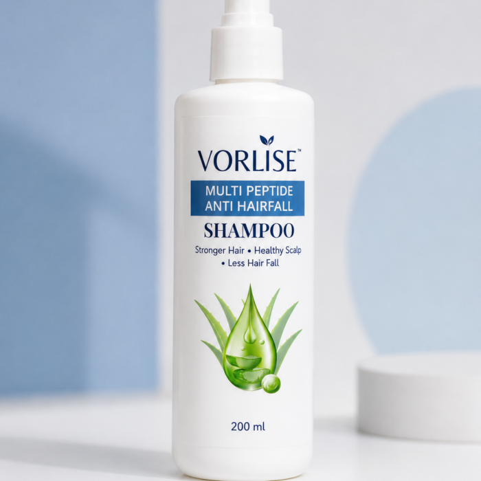 VORLISE Multi Peptide Anti Hairfall Shampoo | Stronger Hair, Healthy Scalp | 200 ml
