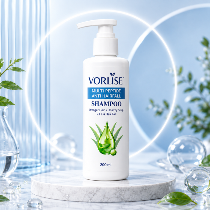 VORLISE Multi Peptide Anti Hairfall Shampoo | Stronger Hair, Healthy Scalp | 200 ml