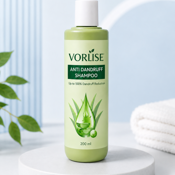 VORLISE Anti Dandruff Shampoo | Up to 100% Dandruff Reduction | 200 ml